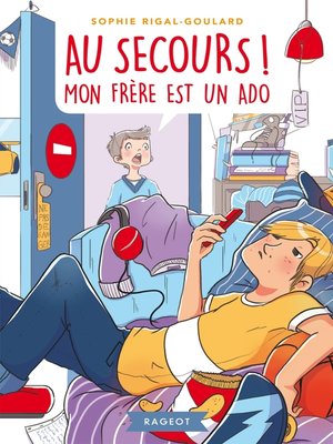cover image of Au secours, mon frère est un ado